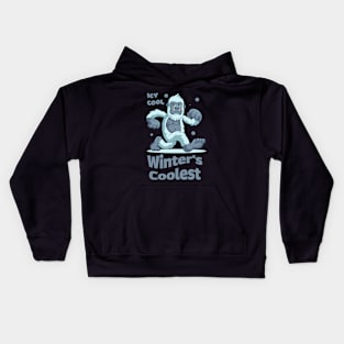 Joyful Yeti Christmas Kids Hoodie